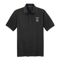 Rapid Dry™ Tipped Polo - Black